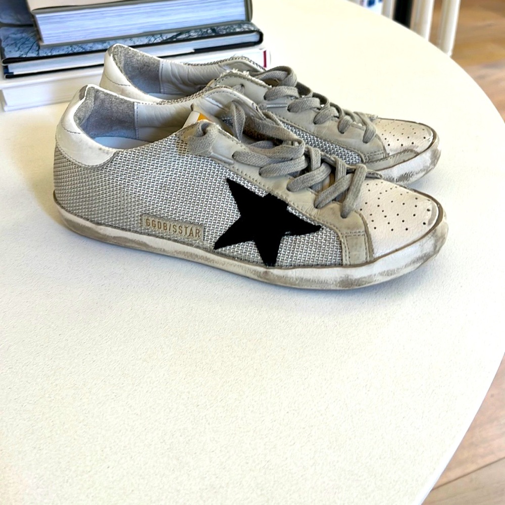 Golden Goose super-star sneakers size 38.
